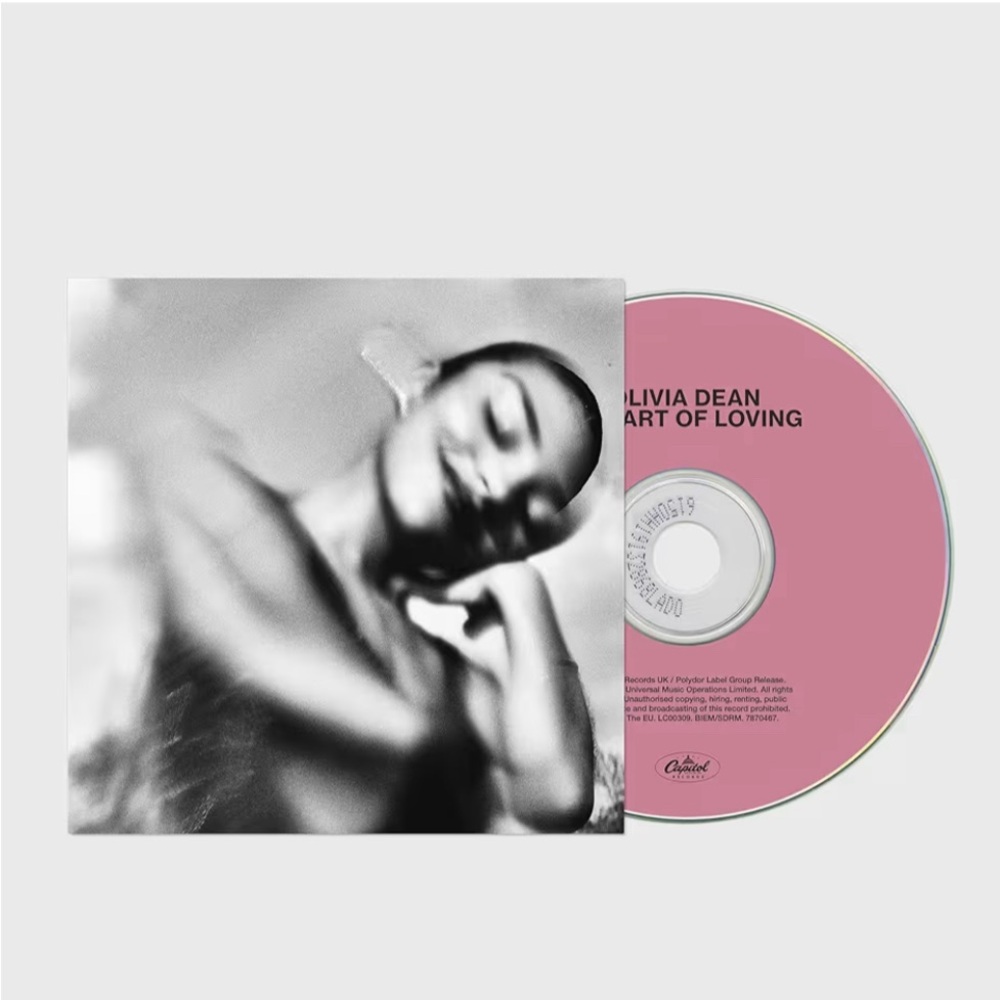 Olivia Dean - The Art of Loving CD (Pink CD with Black & White Cover)
